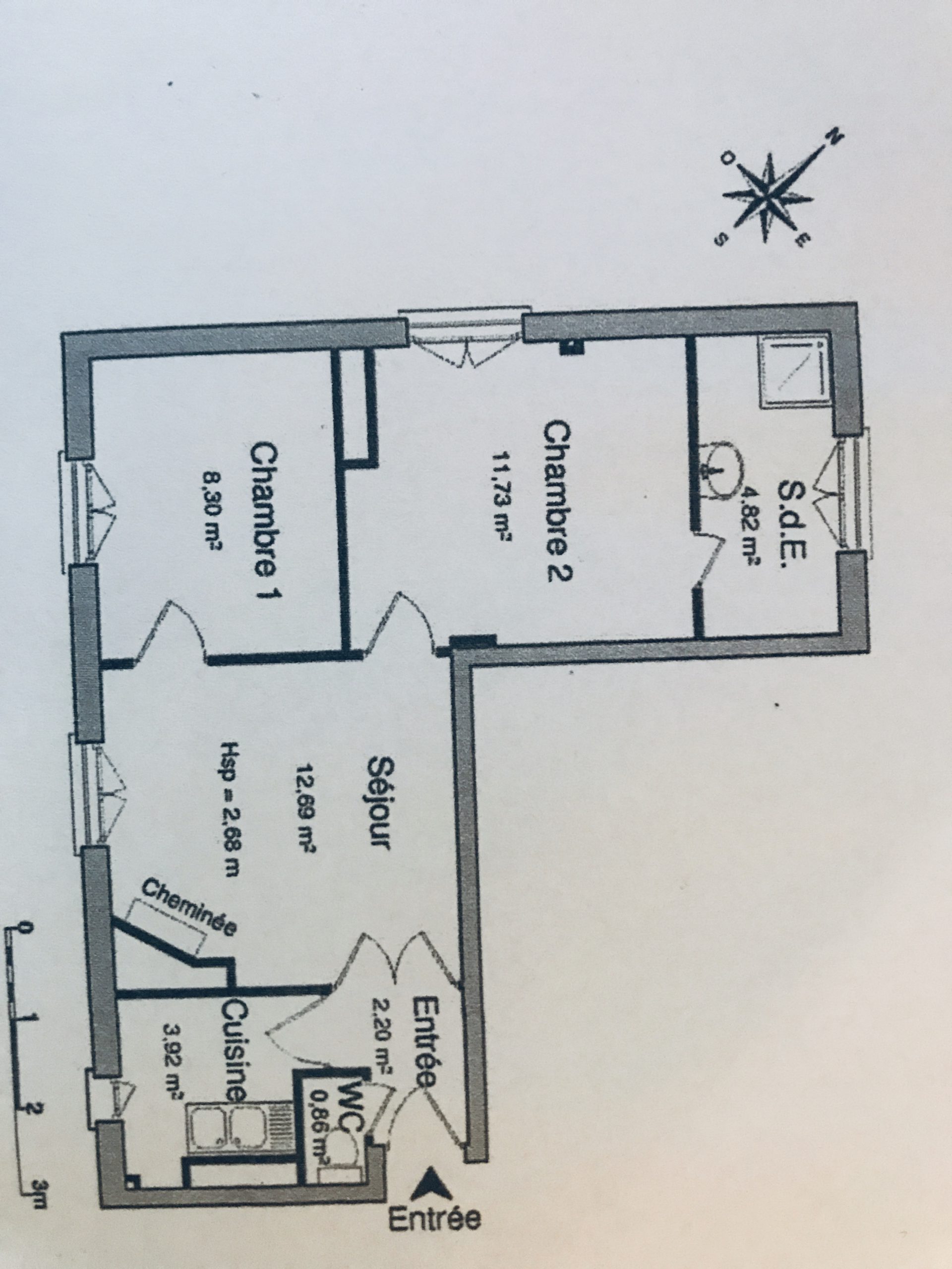 Appart. Vente à Terme Libre 45m²